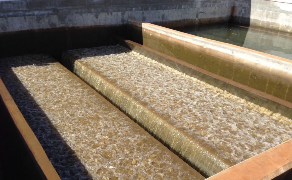 Filtration zur Partikelentfernung in einer Flusswasseraufbereitung