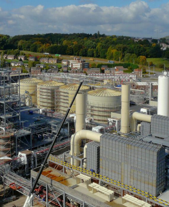 Flusswasseraufbereitung für die Südzucker AG in Wanze, Belgien.