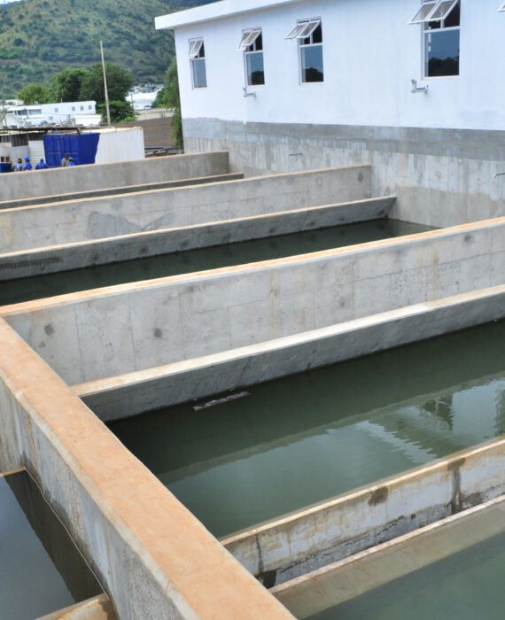 Trinkwasseraufbereitungsanlage mit ALMA BHU LHPS und der ALMA BHU MMF