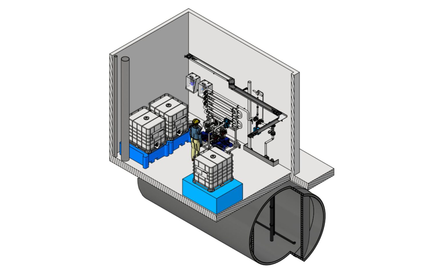 Neutralization Process System Neutralization system ALMA Neutra - Neutralization system for waste water