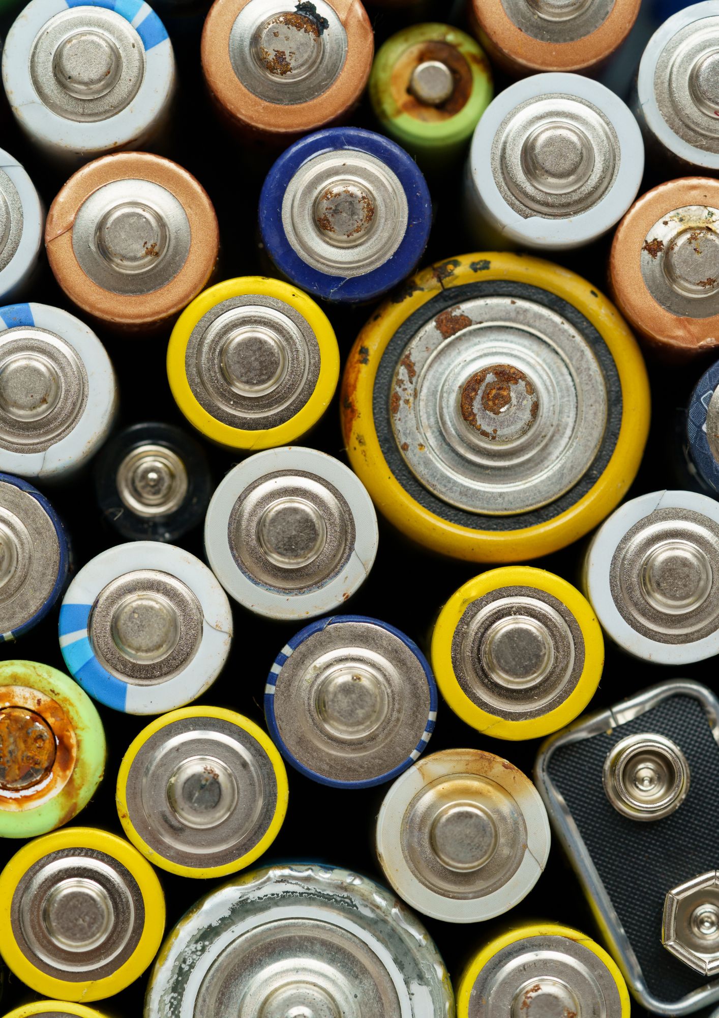 Recycling von Batterien und Akkus