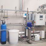 Extractie van ultrazuiver water voor de productie van glasvezels