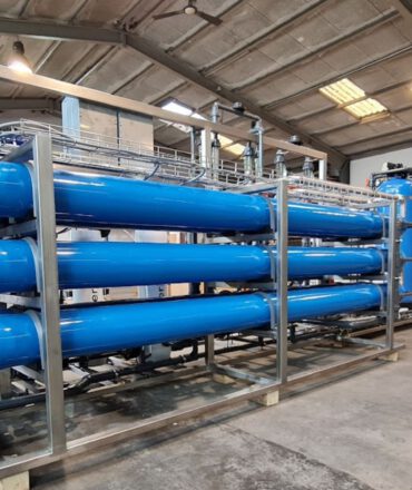 Umkehrosmoseanlage mit Ultrafiltration als Vorbehandlung