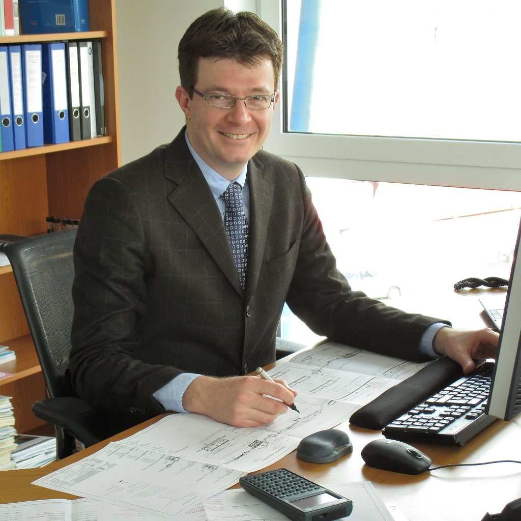 Dr.-Ing Alessandro Meda als Mitarbeiterin bei der BHU Umwelttechnik