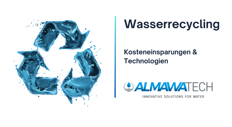 Wasserrecycling und Wasserwiederverwendung für industrielles Abwasser und Prozesswasser