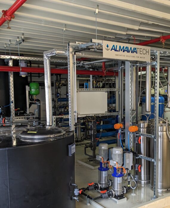 Wasseraufbereitung, VE-Wasser für die Firma SCHOTT Pharma