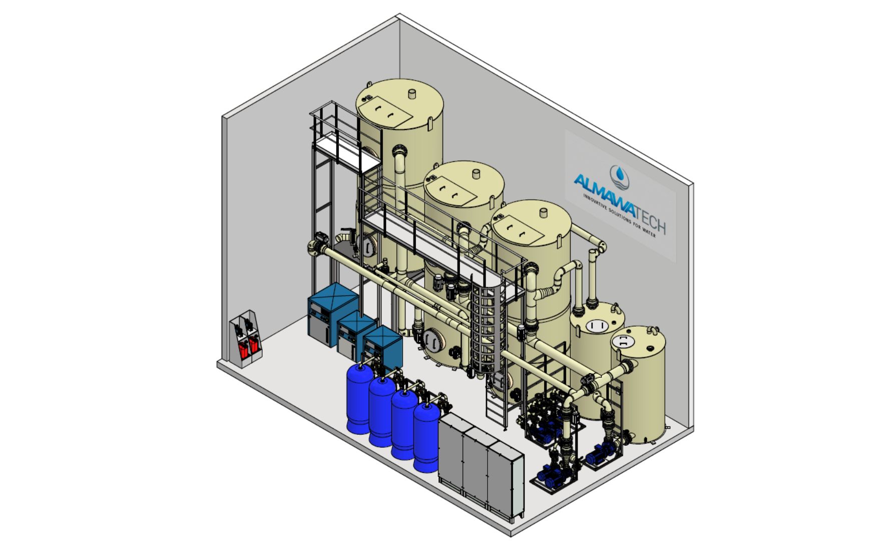 Biofiltration ALMA BioFil Compact von ALMAWATECH