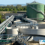 Biogasanlage zur Behandlung von industriellen Abwasser