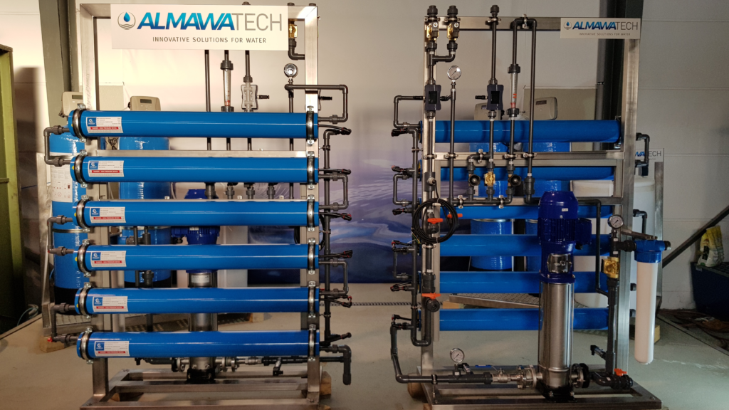 Individuelle VE-Wasseranlagen für die Industrie mit Umkehrosmose.