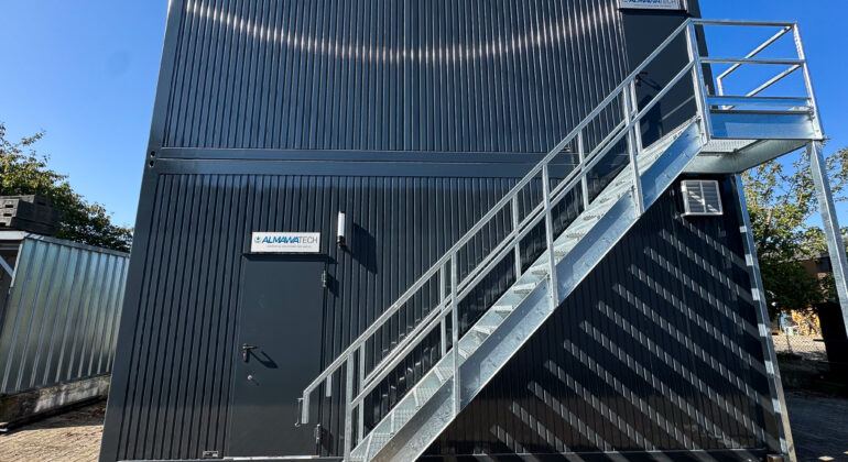 Containerbauweise Abwasserbehandlungsanlage