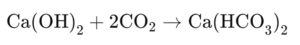 Mineralisierung von Kohlendioxid bei der Neutralisation von Abwasser mit CO2