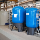 Ionenaustauscheranlage für die Behandlung von Abwasser eines Kaltwalzwerkes