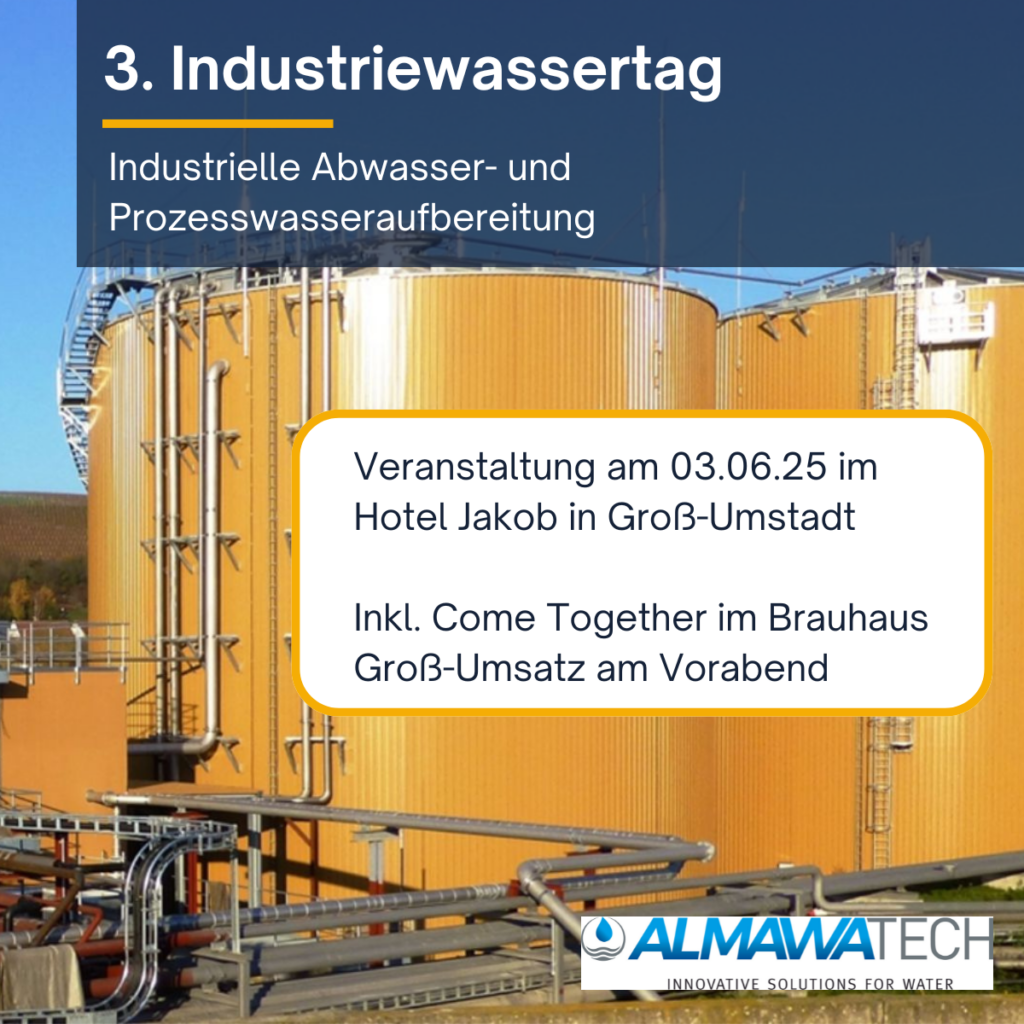 Industriewassertagung für die Wasseraufbereitung