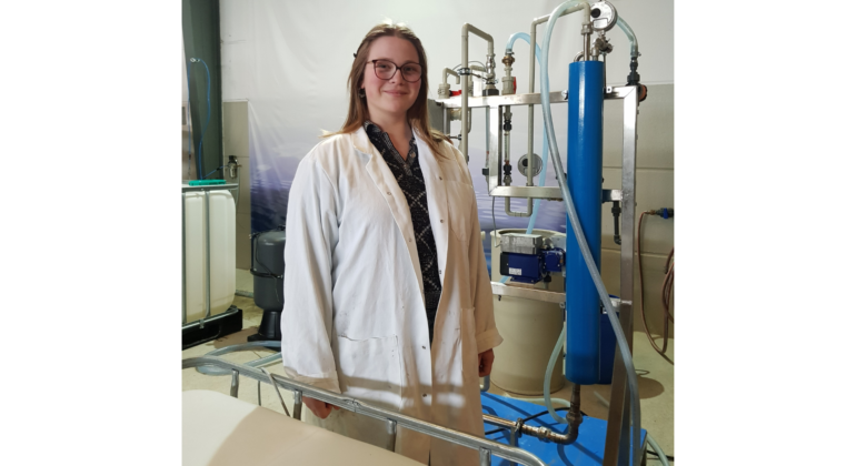 Neue Masterandin bei ALMAWATECH forscht zu Biofiltrationsanlage für das betriebsinterne Wasserrecycling