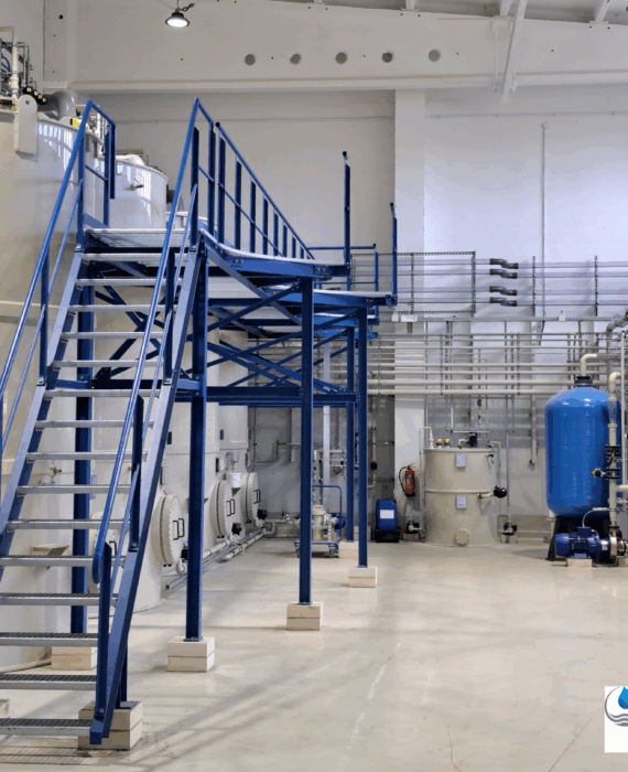 CP-Anlage ausgeführt als Chargenanlage zur Behandlung von Sonderabfällen