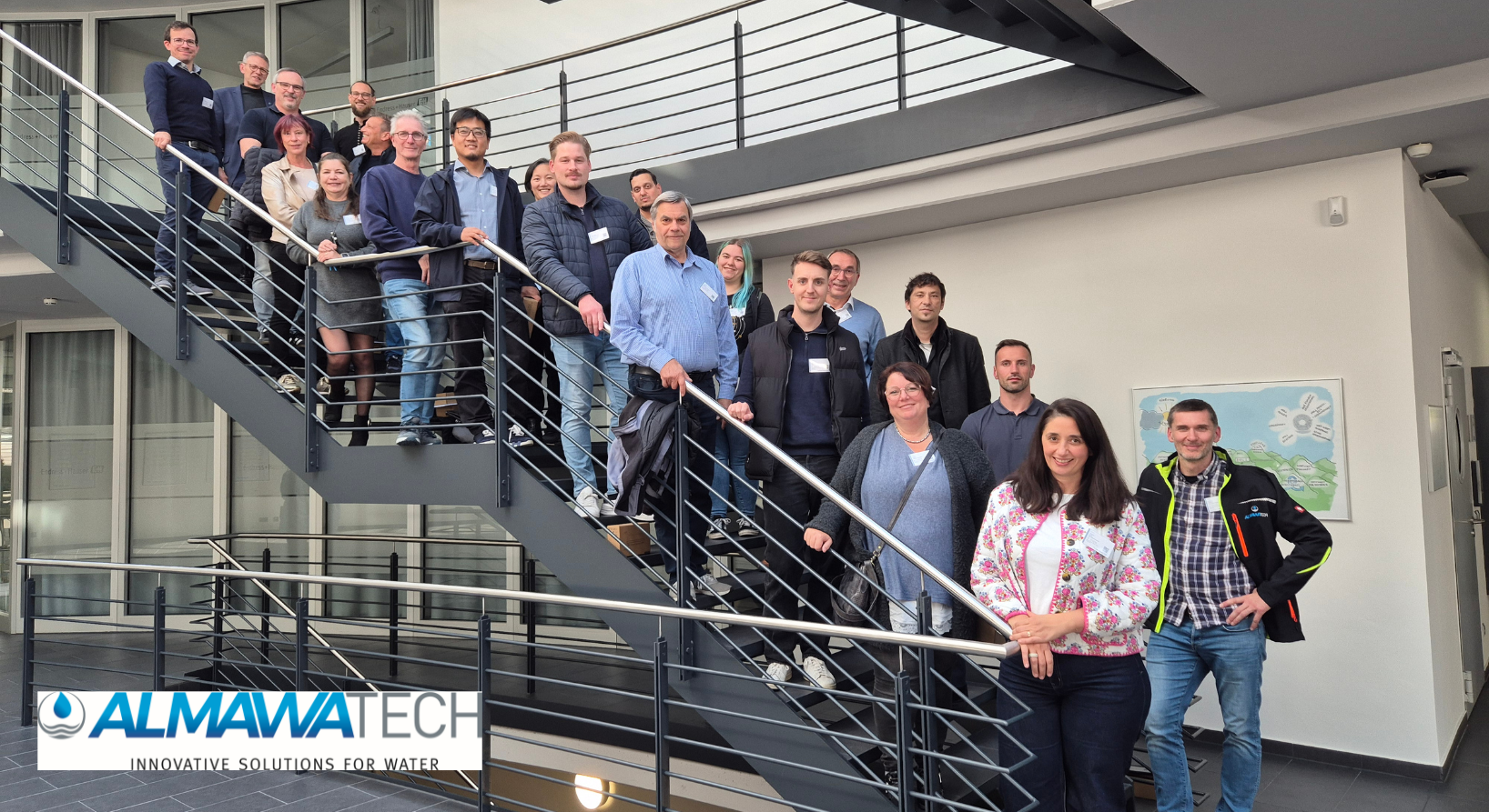 Betriebsausflug zur Produktion von Messtechnik bei Endress und Hauser