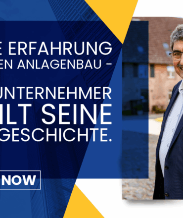 Interview mit Gottlieb Hupfer über seine 40 Jahre in der Wasseraufbereitungsbranche