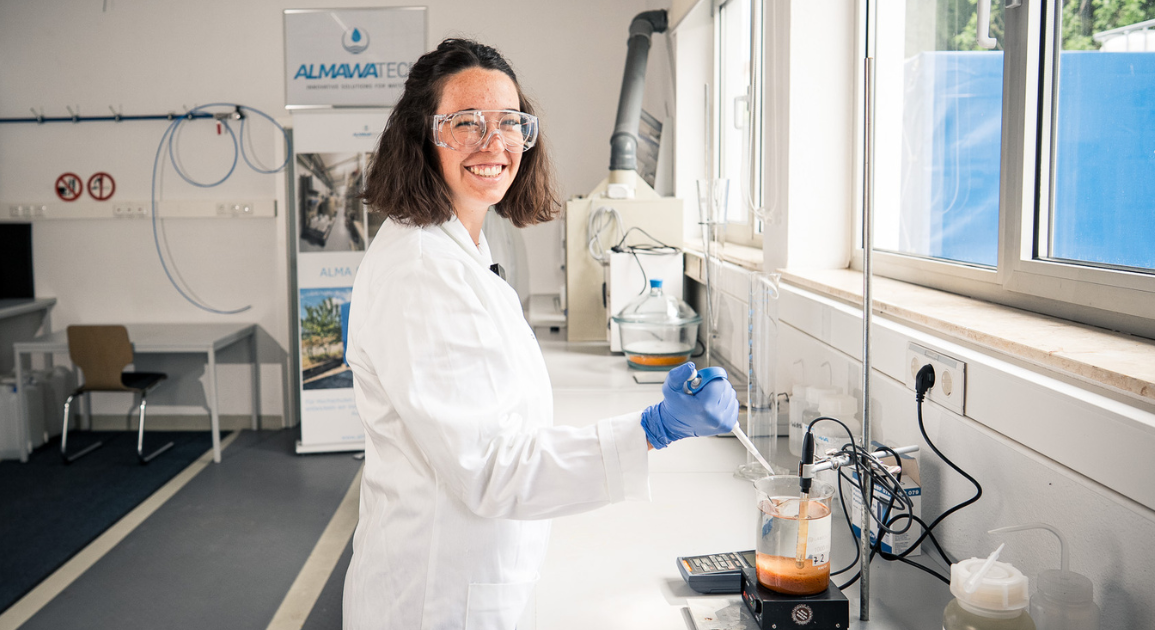 Laborversuche für Wasseraufbereitungsanlagen