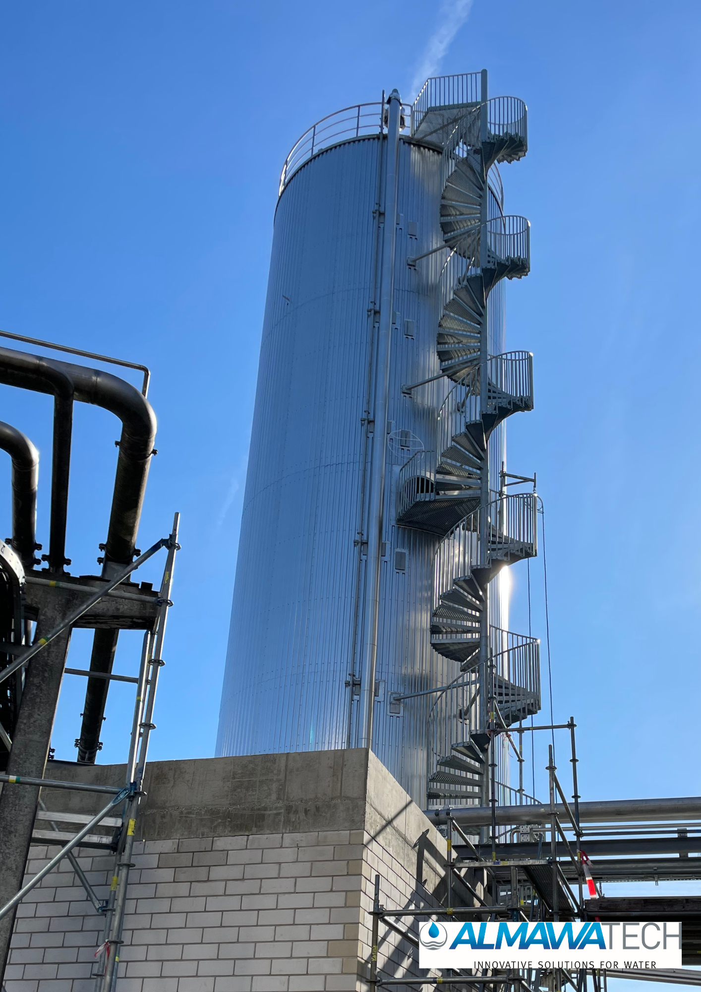 EGSB-Reaktor, Anaerobreaktor für die industrielle Abwasserbehandlung