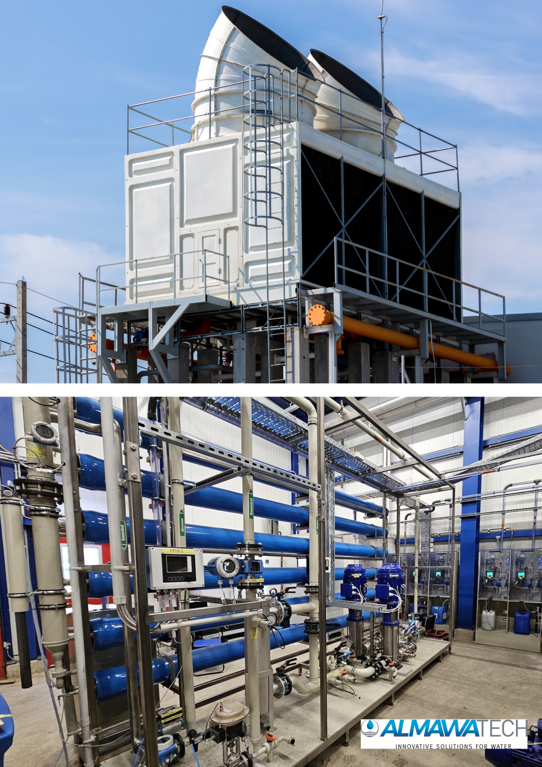 Kühlwasserrecycling zur Wassereinsparung