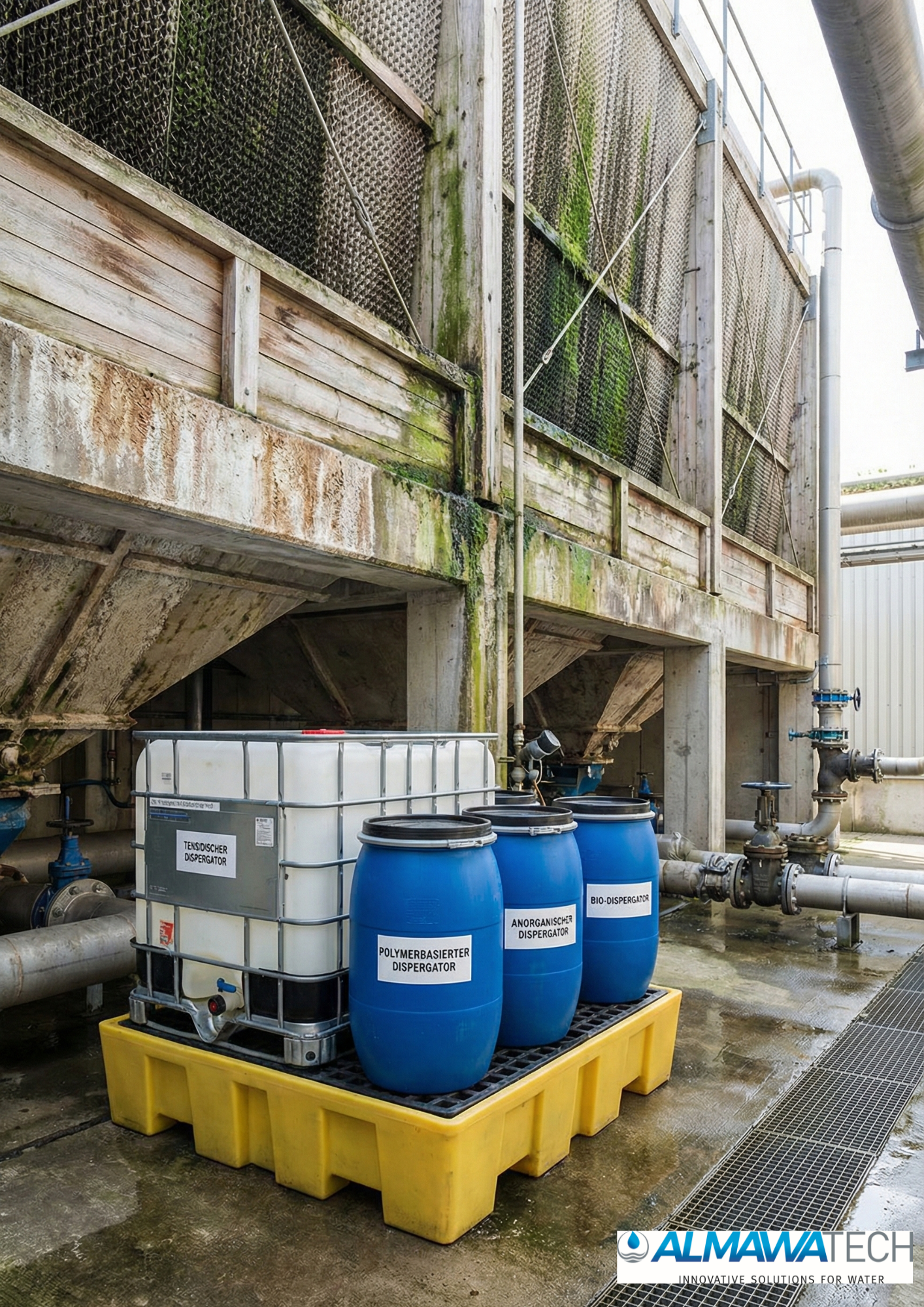 Dispergator als Prozessadditiv – hält Partikel in Schwebe und verhindert Ablagerungen in Wassersystemen