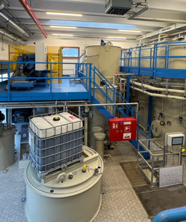 Abwasserbehandlungsanlage für die Firma ADLER Lacke