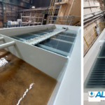Lamellenafscheiders in de afvalwaterzuivering van ALMAWATECH