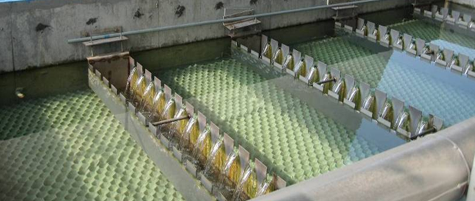Slibafscheiding voor een drinkwaterzuiveringsinstallatie